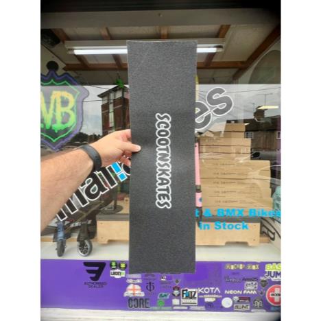 Scootnskates Griptape - Scootnskates Logo Black  £8.00